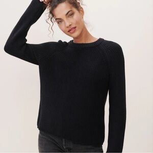 Jenni Kayne Black Fisherman Sweater